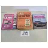 Lot of 3 Mechanics / Automotive-Themed Books