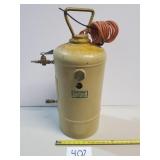 Vintage Silvan Industries Air Tank