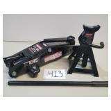 Craftsman 2-1/4 Ton Trolley Jack and Jack Stand