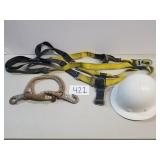 Guardian Fall Protection Harness and Hard Hat