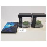 Pair of 2 Small Fish Tanks