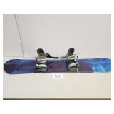 MIA Snowboard with Preston LS Bindings