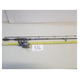 Quantum Genex Composite Fishing Rod with Reel