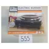 Elite Cuisine Electric Single Burner / Hot Plate