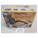Presto Dual Basket ProFry Deep Fryer