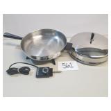 Farberware Stainless Steel 12" Electric Fry Pan