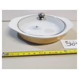 Family House Porcelain Serving Dish