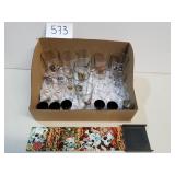 Ed Hardy Glasses and Coasters+Assorted Shot Glass