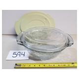 Princess House Fantasia 3 QT Casserole Dish w/ Lid