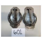 2 Handcrafted Horse Shoe Door Knockers