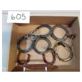 Assorted Handcrafted Horse Shoe Decor