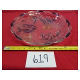 Mikasa Studio Nova Crystal Glass 15" Platter
