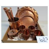 Assorted Copperware