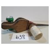 Handcrafted / Repurposed Bellow Duster