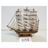 Flying Cloud Wood Model Ship