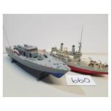x2 Plastic Ships