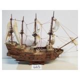 Dutch Merchant Wood Model Ship
