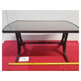 Vintage Wood Claw-Foot Coffee Table