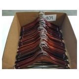 Lot of 30 Wood Hangers