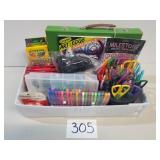 Lot of Assorted Art and Craft Supply