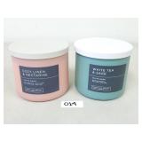 2 New $27 White Barn 3-Wick Candles (No Ship)