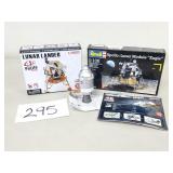 Lunar Module Kit, Lander & Command Module Puzzles