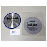 Dewalt and Avanti 10" Saw Blades