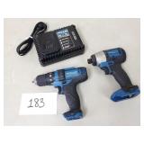 Hercules 12V 3/8" Drill and 20V Hex Impact Driver