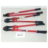 24" Bolt Cutters and 28" Cable Cutter