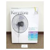 Kenmore 18" Pedestal Stand Fan with Remote