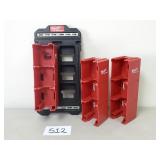 Milwaukee Packout Wall Plate & Racks (No Ship)