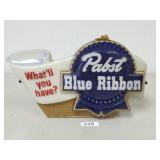 Vintage 1950s Pabst Blue Ribbon Lighted Sign