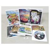 Wii Games - Toy Story, Just Dance,...
