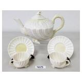 Belleek Porcelain Neptune Tea Set (No Ship)