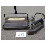 Antique Domestic History - Iron, Sweeper (No Ship)