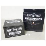 New Ready Hour Small Folding Stove & Cooking Kit