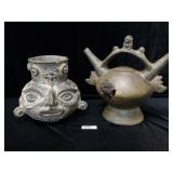 Pre-Columbian Style & Mexican Pottery (No Ship)