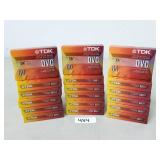 18 TDK 60-Minute MiniDV DVC Video Cassettes