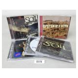CD Lot - System of a Down and Soil