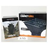New $220 InstaFire Cook Stove & Chimney (No Ship)