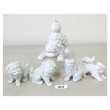 Foo Dog Figurines and Salt & Pepper Shakers