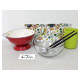 Kitchen Colander, Bowl, Platter,...(No Ship)