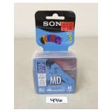 New Sony MiniDisc 5-Pack