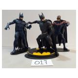 3 Kenner Batman & Robin Figures