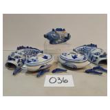 Decorative Blue & White Fish Decorative Blue & White Fish