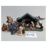 Thomas Kinkade Hawthorne Village Nativity Set