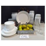 White Classic Style Dinnerware & Accessories