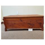 Vintage Cedar Wood Trunk Vintage Cedar Wood Trunk