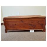 Vintage Cedar Wood Trunk