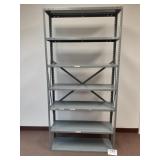 Gray Metal Adjustable Shelf